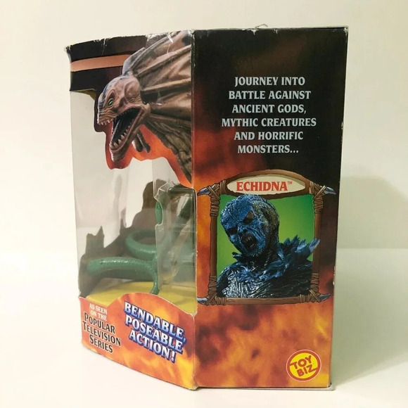 Vtg 1995 Hercules The Legendary Journeys Echidna 5 Inch Toy Biz Damaged Box - Picture 12 of 16